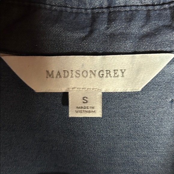 Madison Grey Denim Shirt - Picture 2 of 5